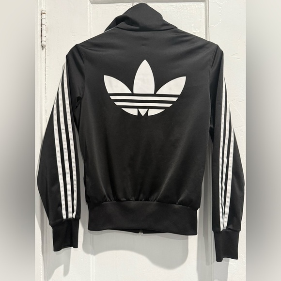 Adidas Black and White Track Jacket - Picture 2 of 2
